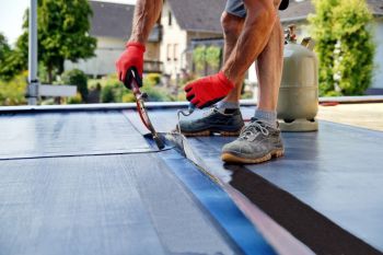 Flat roof in Belleville by Better Built Construction LLC